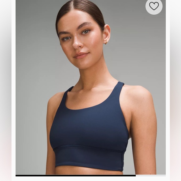 Lululemon Navy Strappy Sports Bra - Picture 3 of 6